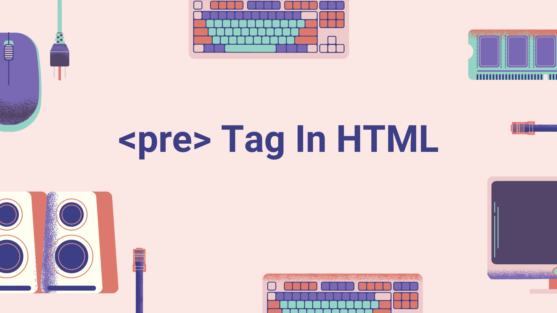 تصویر مقاله آموزش تگ pre در html
